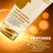 Load image into Gallery viewer, Haldi Chandan Skin Brightening Face Wash, With Turmeric Oil