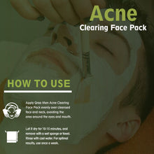 Load image into Gallery viewer, How to use Acne Clearing Face pack