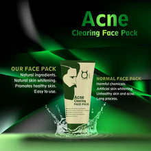 Load image into Gallery viewer, Difference in Acne Clearing Face Pack