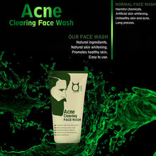Load image into Gallery viewer, Acne Clearing Face Wash - For Acne and pimples, 100g