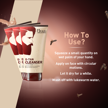 Load image into Gallery viewer, De-Tan Cleanser for Men- Removes sun tan