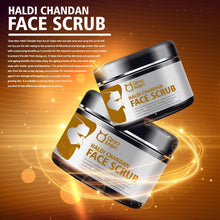 Load image into Gallery viewer, Haldi Chandan Face Scrub for Skin Brightening and Lightening- 100g