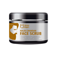 Load image into Gallery viewer, Qraa Men Haldi Chandan Kit for Skin Brightening/Lightening for Oil/Acne/Pimple Control  (3 Items in the set)