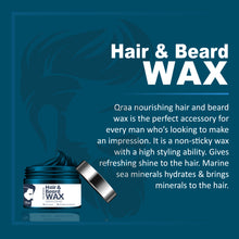 Load image into Gallery viewer, Face And Beard Wash & Nourishing Styling Hair And Beard Wax Combo