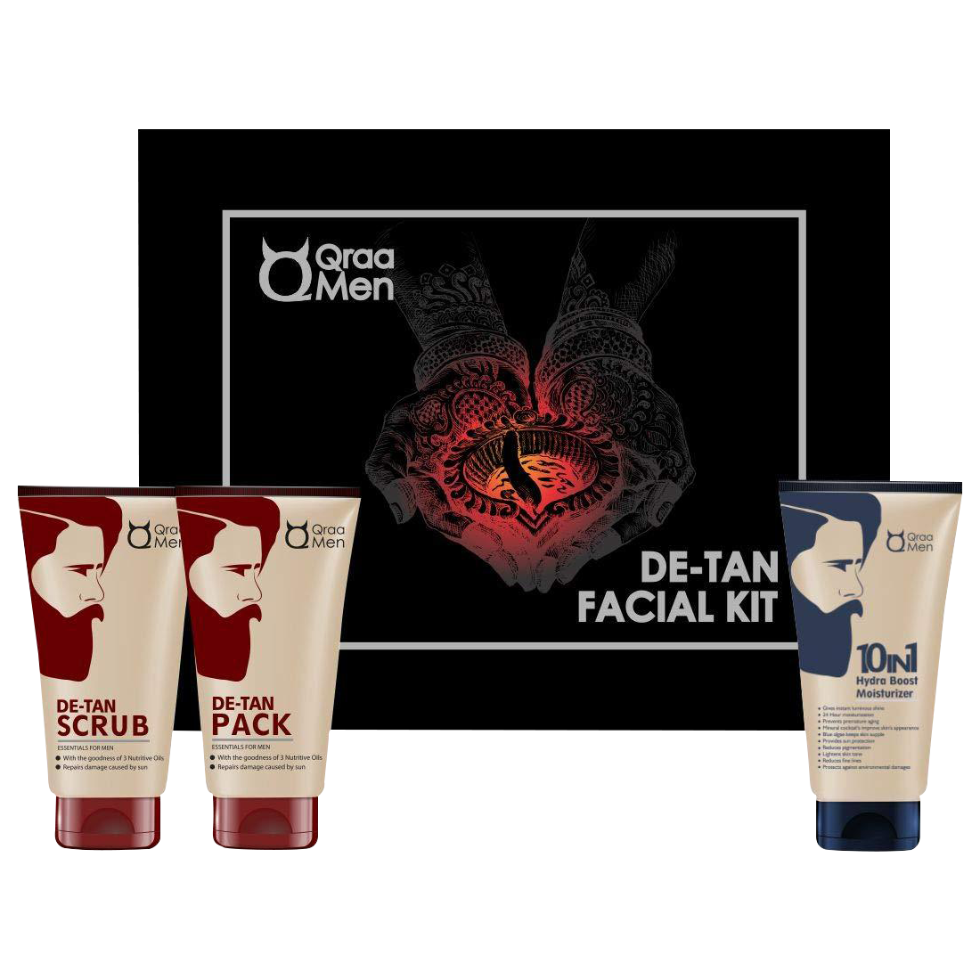 Gift Pack: De-Tan Qraa Men Kit ( Gift collection)