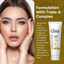 Load image into Gallery viewer, Qraa SatinWhite Foundation Fairness Cream| Instant Fair Look |Pack of 4 | 120 g
