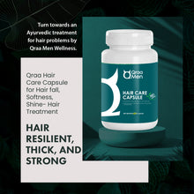 Load image into Gallery viewer, Qraa Men HairCare Capsule for Hair fall, Premature greying and Hair Regrowth
