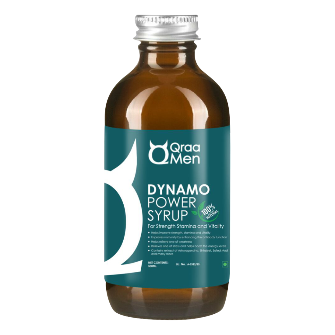 Qraa Men Power Syrup for Strength, Stamina and Vitality- 500ml