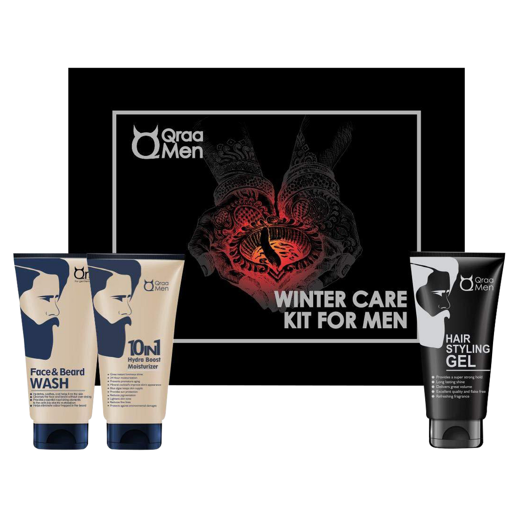 Gift Pack: Winter Care Qraa Men Kit ( Gift collection)